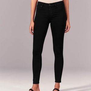 Abercrombie black jegging